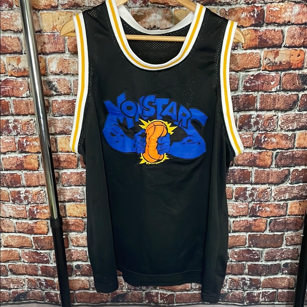 🔥 Space Jam Black Monstars Basketball Jersey vintage Jordan Shaq 2XL men’s